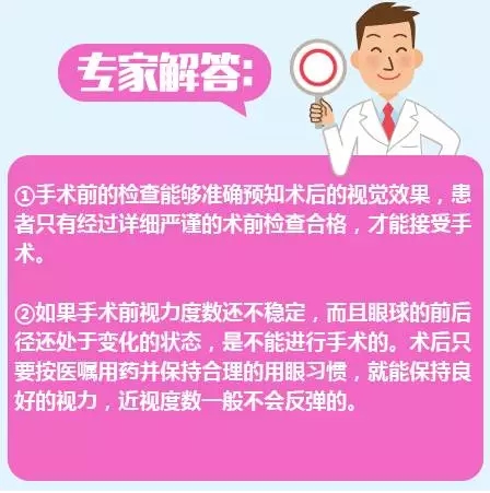 近視手術的謠言，你信了幾個？